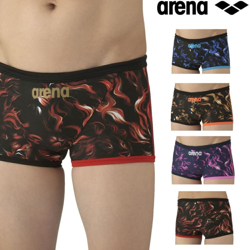 アリーナARENA競泳水着練習用水着メンズトレーニングスパッツショートレッグタフスーツタフスキンEP競泳練習水着arenaINDOMITUSAS5FWMS2M