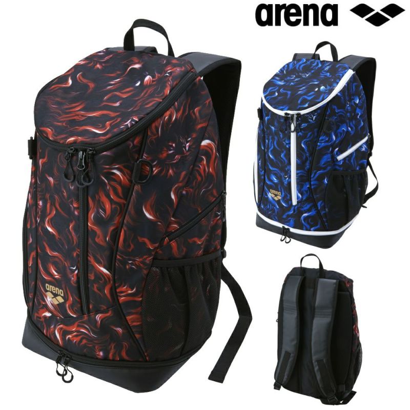 アリーナARENA水泳バックパック31LarenaINDOMITUS総柄リュックスイミングバッグデイバッグスポーツバッグAS5FBPS3U