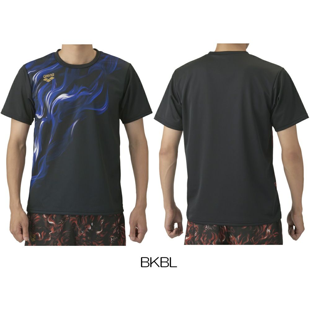 アリーナARENATシャツ半袖ユニセックスメンズレディーススポーツアパレルトレーニング水泳arenaINDOMITUSAS5FHTS1U