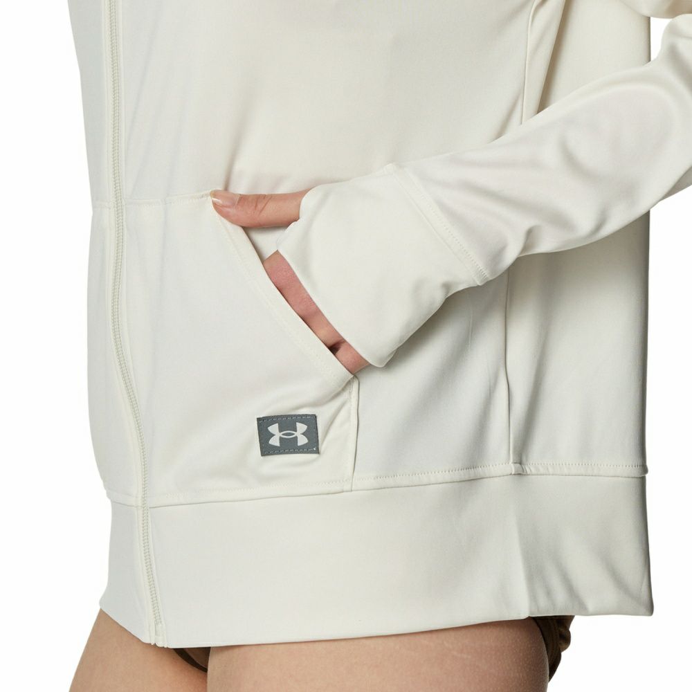 アンダーアーマーUNDERARMOURUAラッシュガードフルジップフーディーレディーストレーニングU6001421