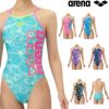 アリーナARENA競泳水着練習用水着レディーストレーニングワンピースオープンバックタフスーツタフスキンT2E競泳練習水着2025年秋冬モデルAS5FWM02L