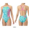 アリーナARENA競泳水着練習用水着レディーストレーニングワンピースオープンバックタフスーツタフスキンT2E競泳練習水着2025年秋冬モデルAS5FWM02L
