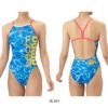 アリーナARENA競泳水着練習用水着レディーストレーニングワンピースオープンバックタフスーツタフスキンT2E競泳練習水着2025年秋冬モデルAS5FWM02L