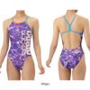 アリーナARENA競泳水着練習用水着レディーストレーニングワンピースオープンバックタフスーツタフスキンT2E競泳練習水着2025年秋冬モデルAS5FWM02L