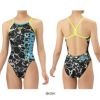 アリーナARENA競泳水着練習用水着レディーストレーニングワンピースオープンバックタフスーツタフスキンT2E競泳練習水着2025年秋冬モデルAS5FWM02L