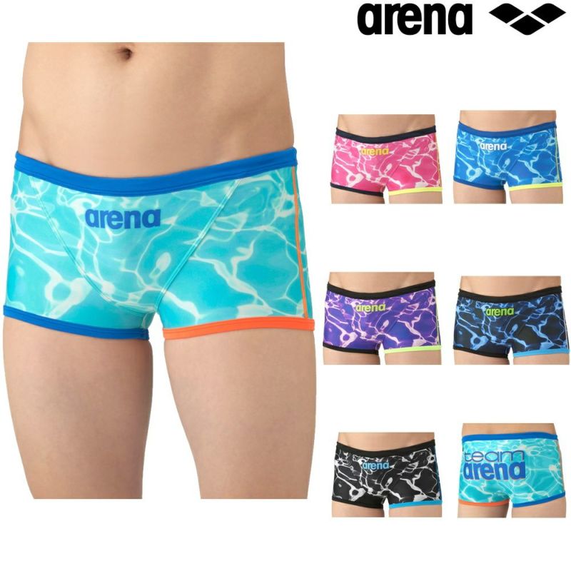 アリーナARENA競泳水着練習用水着メンズトレーニングスパッツショートレッグタフスーツタフスキンT2E競泳練習水着2025年秋冬モデルAS5FWM03M