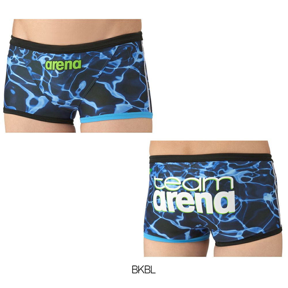 アリーナARENA競泳水着練習用水着メンズトレーニングスパッツショートレッグタフスーツタフスキンT2E競泳練習水着2025年秋冬モデルAS5FWM03M