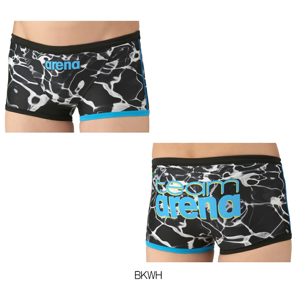 アリーナARENA競泳水着練習用水着メンズトレーニングスパッツショートレッグタフスーツタフスキンT2E競泳練習水着2025年秋冬モデルAS5FWM03M