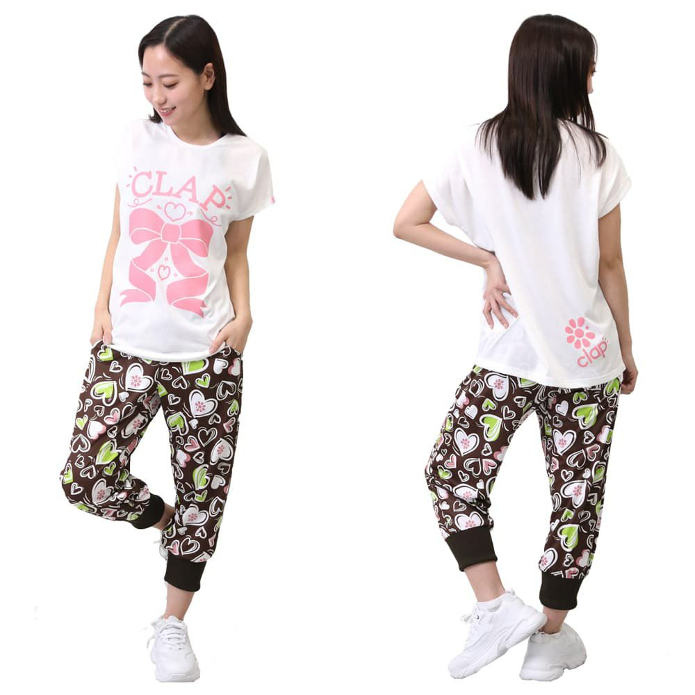 クラップCLAPリボンクラップドルマンエスレディーススポーツアパレルトレーニングフィットネス女性CTS25032