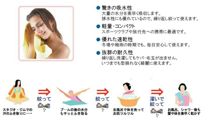 アスカ光触媒マイクロファイバータオルサラッとドライ特大サイズASK-1S