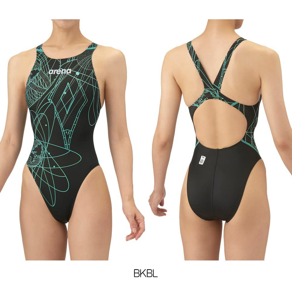アリーナARENA競泳水着レディースWA承認モデルレーシングワンピースオープンバックAQUAADVANCEDAQUAXTREME2025年秋冬モデルAS5FRC21Lfinaマークあり