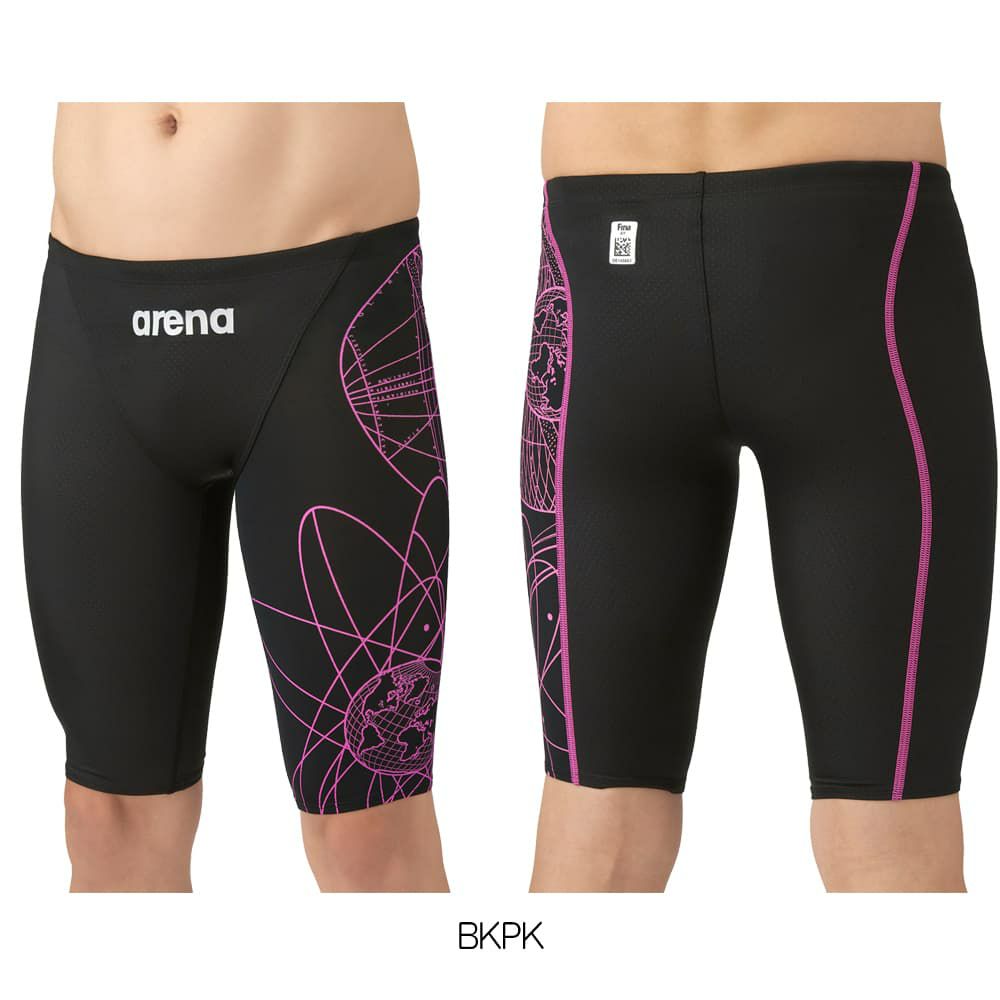 アリーナARENA競泳水着メンズWA承認モデルレーシングスパッツハーフレッグAQUAADVANCEDAQUAXTREME2025年秋冬モデルAS5FRC22Mfinaマークあり