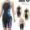 アリーナARENA競泳水着レディースWA承認モデルレーシングワンピーススパッツオープンバックハーフレッグオールインワンAQUAADVANCEDAQUAXTREME2025年秋冬モデルAS5FRC24Lfinaマークあり
