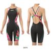 アリーナARENA競泳水着レディースWA承認モデルレーシングワンピーススパッツオープンバックハーフレッグオールインワンAQUAADVANCEDAQUAXTREME2025年秋冬モデルAS5FRC24Lfinaマークあり