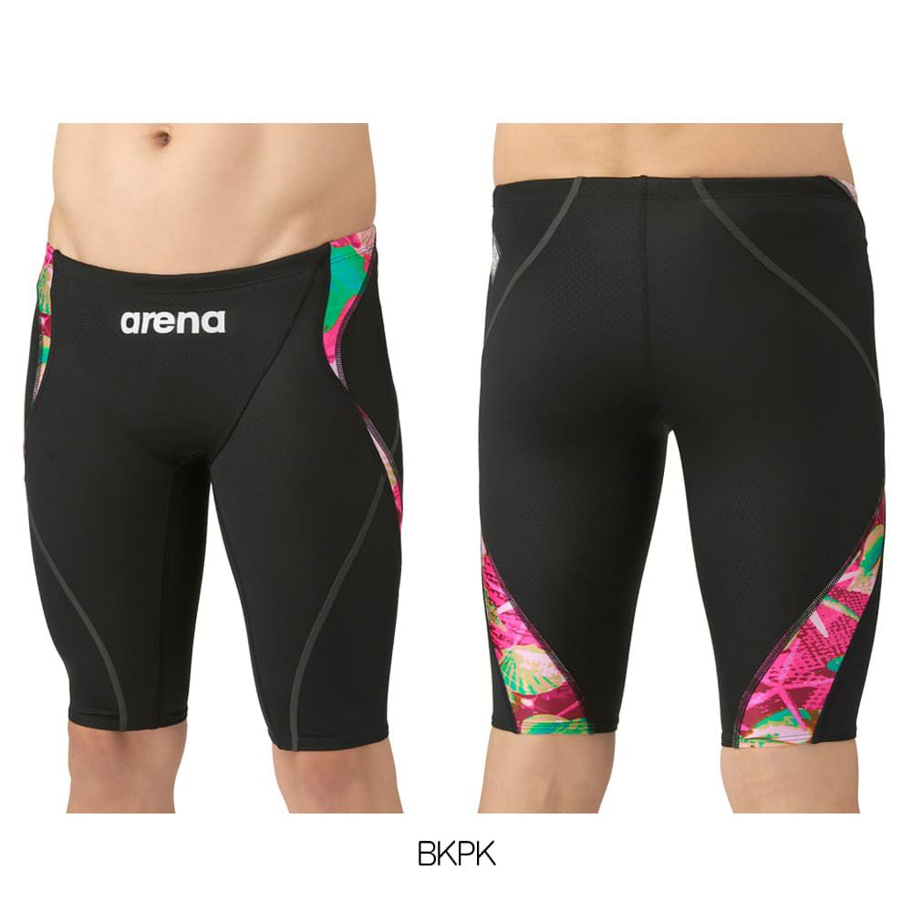 アリーナARENA競泳水着メンズWA承認モデルレーシングスパッツハーフレッグAQUAADVANCEDAQUAXTREME2025年秋冬モデルAS5FRC25Mfinaマークあり