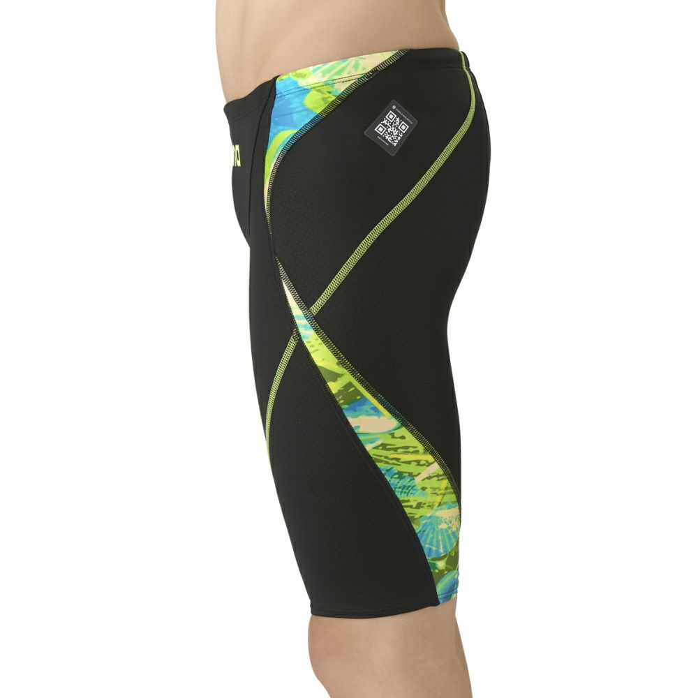 アリーナARENA競泳水着メンズWA承認モデルレーシングスパッツハーフレッグAQUAADVANCEDAQUAXTREME2025年秋冬モデルAS5FRC25Mfinaマークあり