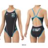 アリーナARENA競泳水着練習用水着レディーストレーニングワンピースオープンバックタフスーツアリーナ君タフスキンE競泳練習水着2025年秋冬モデルAS5FWM00L