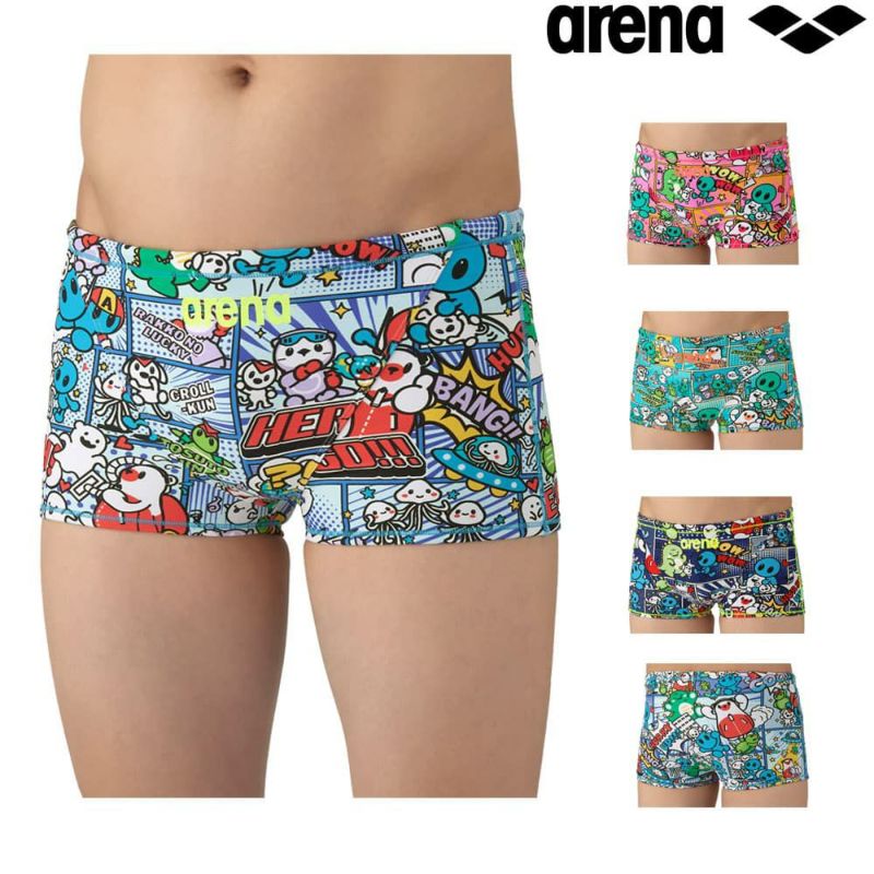 アリーナARENA競泳水着練習用水着メンズトレーニングスパッツショートレッグタフスーツアリーナ君タフスキンEP競泳練習水着2025年秋冬モデルAS5FWM14M