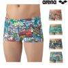 アリーナARENA競泳水着練習用水着メンズトレーニングスパッツショートレッグタフスーツアリーナ君タフスキンEP競泳練習水着2025年秋冬モデルAS5FWM14M