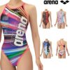 アリーナARENA競泳水着練習用水着レディーストレーニングワンピースオープンバックタフスーツタフスキンT2E競泳練習水着2025年秋冬モデルAS5FWM16L