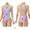 アリーナARENA競泳水着練習用水着レディーストレーニングワンピースオープンバックタフスーツタフスキンT2E競泳練習水着2025年秋冬モデルAS5FWM16L