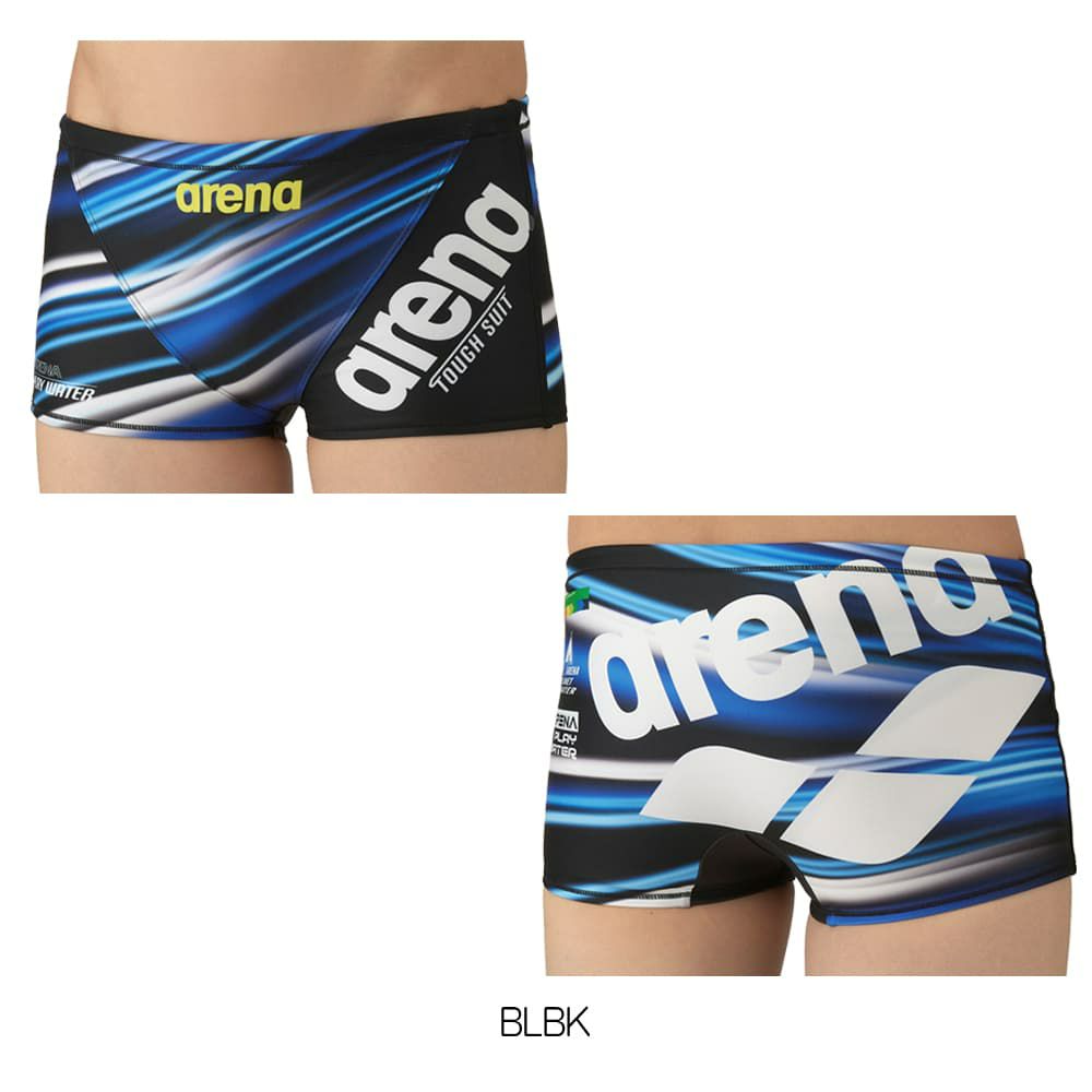アリーナARENA競泳水着練習用水着メンズトレーニングスパッツショートレッグタフスーツタフスキンT2E競泳練習水着2025年秋冬モデルAS5FWM17M