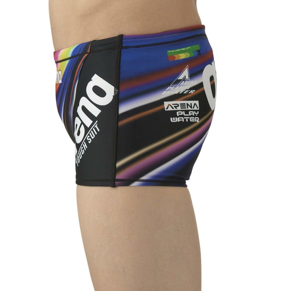アリーナARENA競泳水着練習用水着メンズトレーニングスパッツショートレッグタフスーツタフスキンT2E競泳練習水着2025年秋冬モデルAS5FWM17M