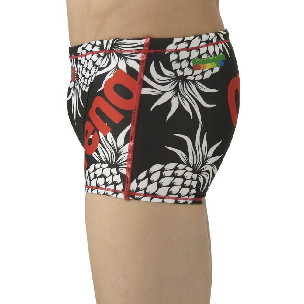 アリーナARENA競泳水着練習用水着メンズトレーニングスパッツショートレッグタフスーツタフスキンT2E競泳練習水着2025年秋冬モデルAS5FWM17M