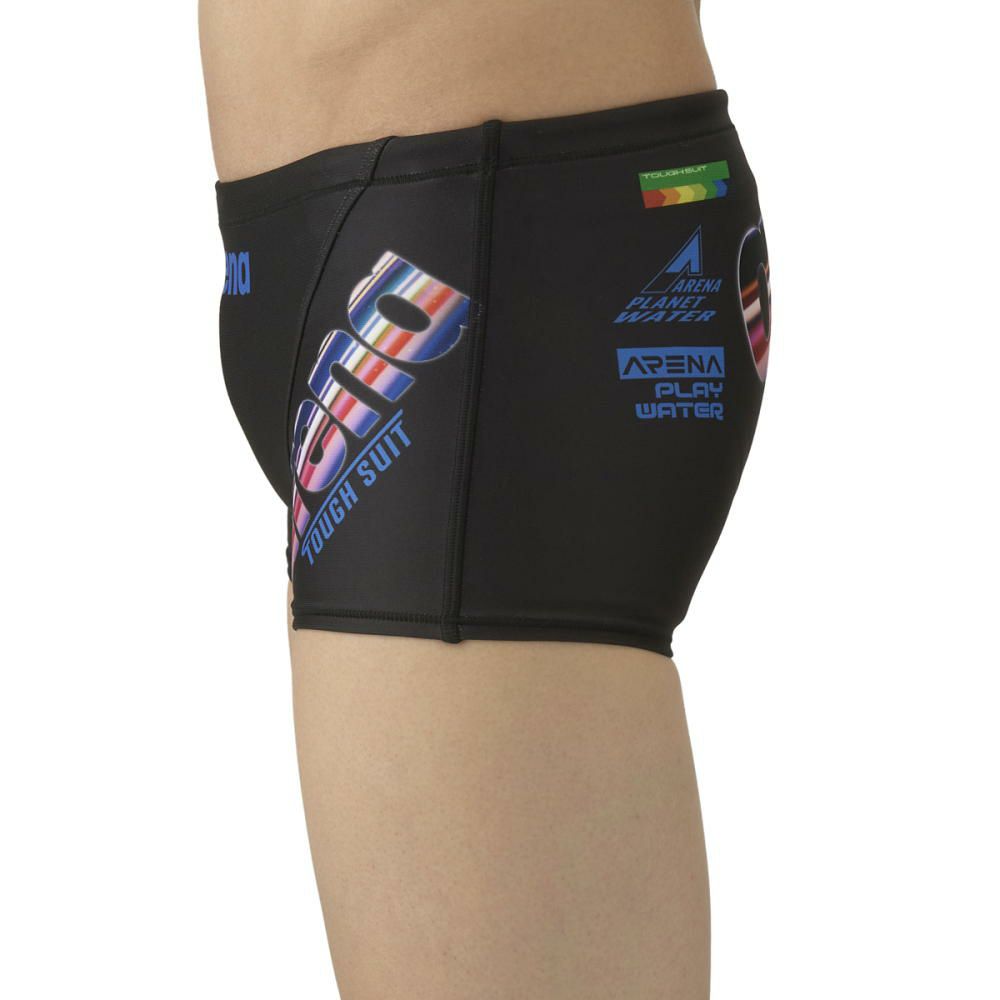 アリーナARENA競泳水着練習用水着メンズトレーニングスパッツショートレッグタフスーツタフスキンT2E競泳練習水着2025年秋冬モデルAS5FWM17M