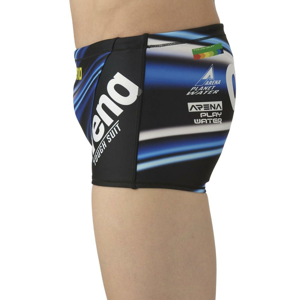 アリーナARENA競泳水着練習用水着メンズトレーニングスパッツショートレッグタフスーツタフスキンT2E競泳練習水着2025年秋冬モデルAS5FWM17M