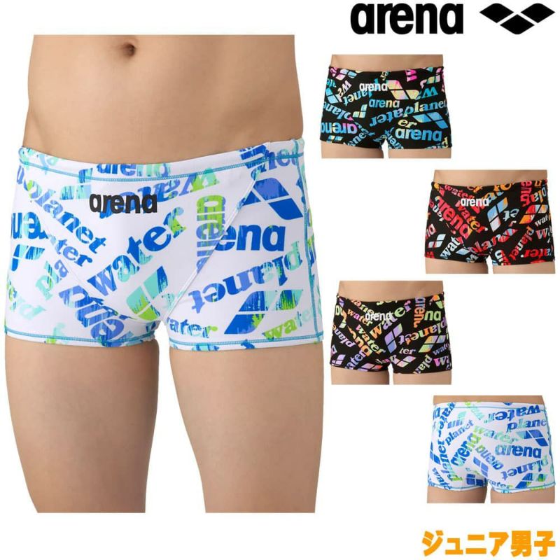 アリーナARENA競泳水着練習用水着ジュニア男子トレーニングスパッツショートレッグタフスーツタフスキンEP競泳練習水着2025年秋冬モデルAS5FWM19B