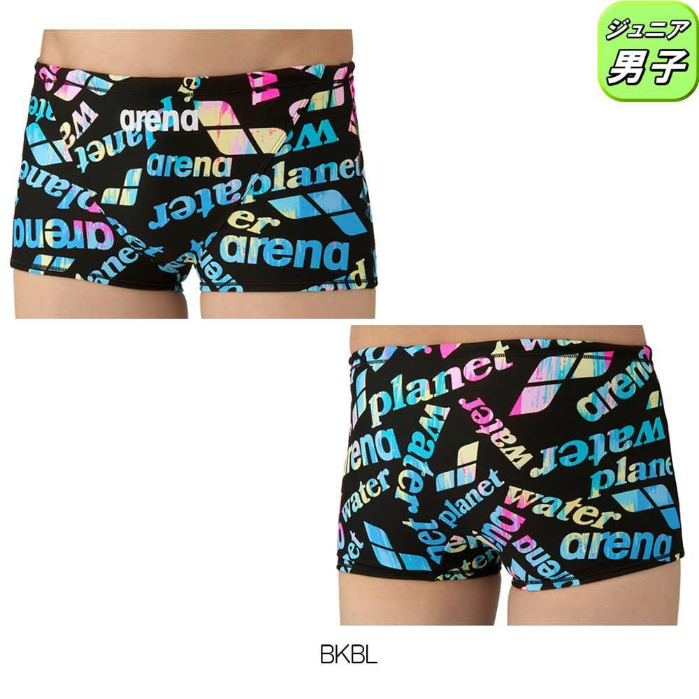 アリーナARENA競泳水着練習用水着ジュニア男子トレーニングスパッツショートレッグタフスーツタフスキンEP競泳練習水着2025年秋冬モデルAS5FWM19B