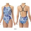 アリーナARENA競泳水着練習用水着レディーストレーニングワンピースオープンバックタフスーツタフスキンT2E競泳練習水着2025年秋冬モデルAS5FWM20L