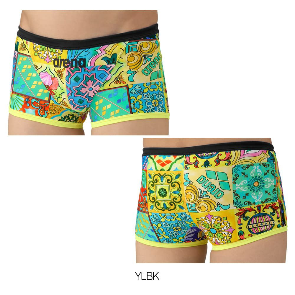 アリーナARENA競泳水着練習用水着メンズトレーニングスパッツショートレッグタフスーツタフスキンT2E競泳練習水着2025年秋冬モデルAS5FWM21M