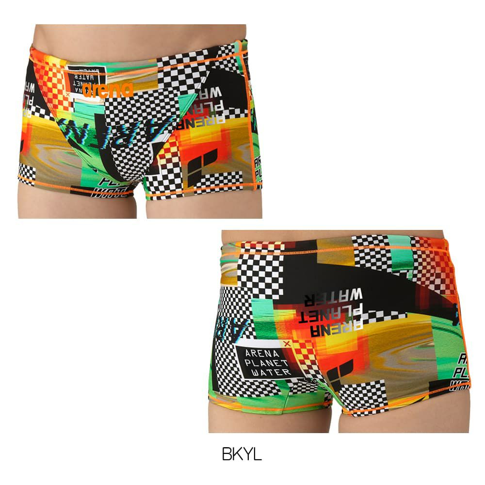 アリーナARENA競泳水着練習用水着メンズトレーニングスパッツショートレッグタフスーツタフスキンT2E競泳練習水着2025年秋冬モデルAS5FWM23M