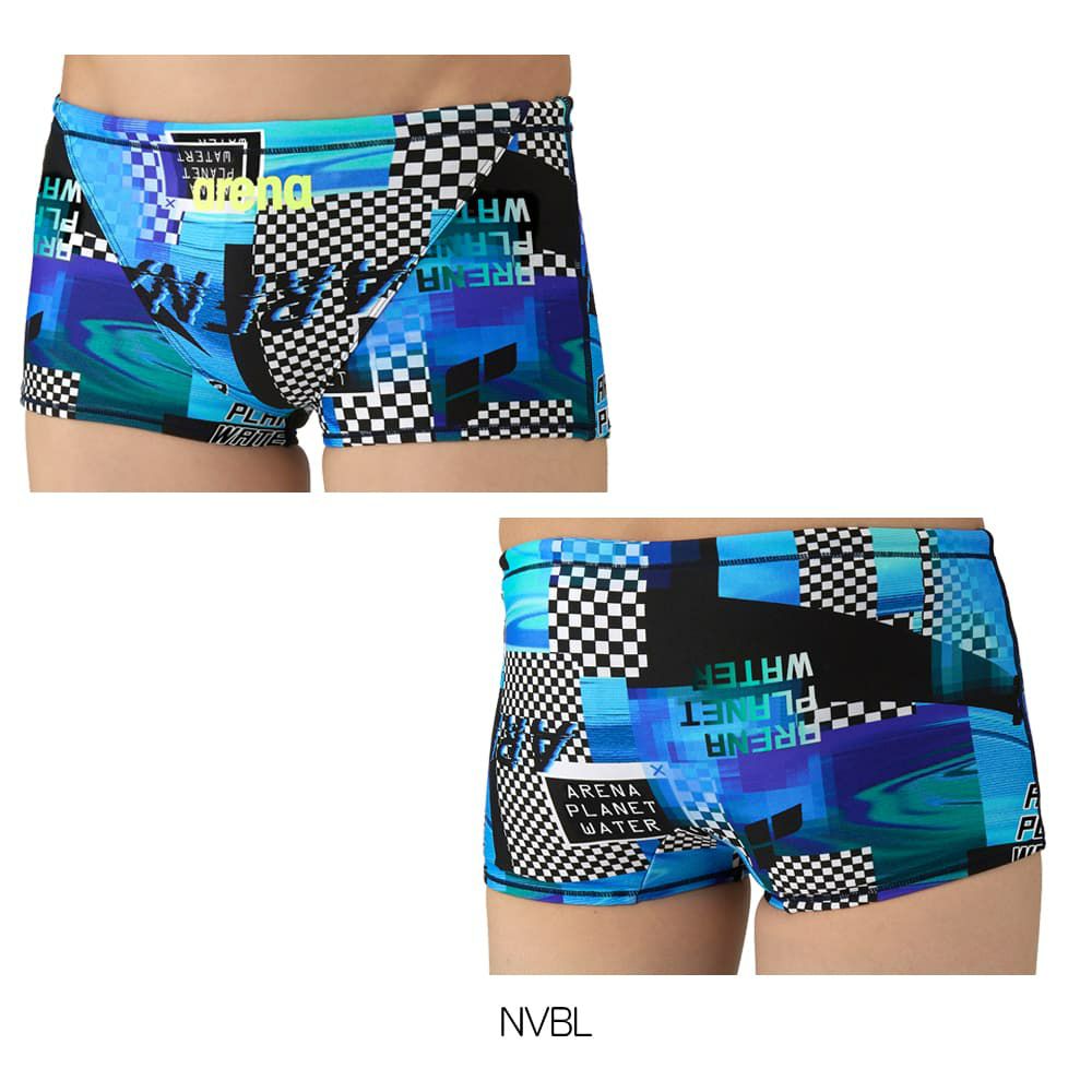 アリーナARENA競泳水着練習用水着メンズトレーニングスパッツショートレッグタフスーツタフスキンT2E競泳練習水着2025年秋冬モデルAS5FWM23M