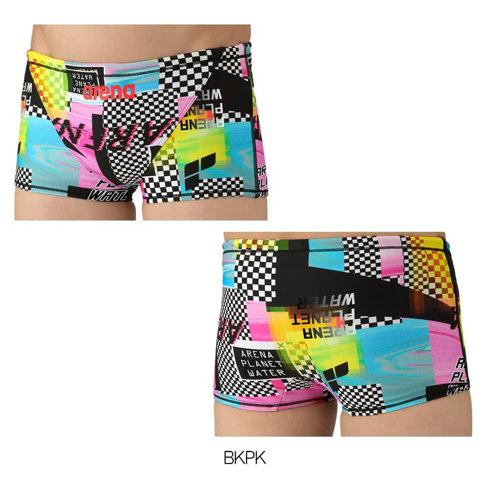 アリーナARENA競泳水着練習用水着メンズトレーニングスパッツショートレッグタフスーツタフスキンT2E競泳練習水着2025年秋冬モデルAS5FWM23M