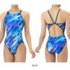 アリーナARENA競泳水着練習用水着レディーストレーニングワンピースオープンバックタフスーツタフスキンEP競泳練習水着2025年秋冬モデルAS5FWM25L