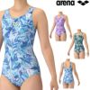 アリーナARENAフィットネス水着レディースフィットネスワンピースUバック差し込みパッドパッド付き2025年秋冬モデルAS5FWF20L