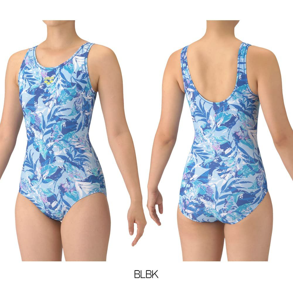 アリーナARENAフィットネス水着レディースフィットネスワンピースUバック差し込みパッドパッド付き2025年秋冬モデルAS5FWF20L