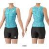 アリーナARENAフィットネス水着レディースフィットネスセパレーツカバーバックミドルレッグ差し込みパッドパッド付き2025年秋冬モデルAS5FWF52L