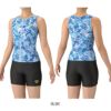 アリーナARENAフィットネス水着レディースフィットネスセパレーツカバーバックミドルレッグ差し込みパッドパッド付き2025年秋冬モデルAS5FWF53L