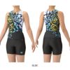 アリーナARENAフィットネス水着レディースフィットネスセパレーツカバーバックミドルレッグ差し込みパッドパッド付き2025年秋冬モデルAS5FWF58L