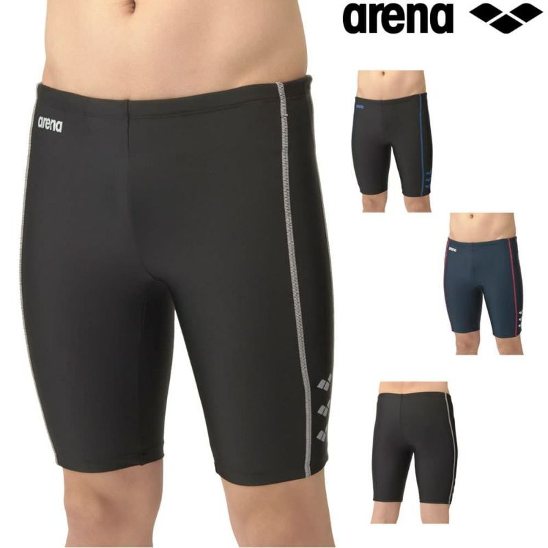 アリーナARENAフィットネス水着メンズフィットネススパッツハーフレッグ2025年秋冬モデルAS5SWF65M