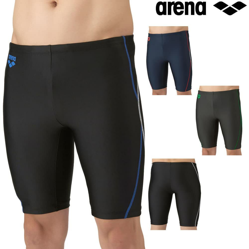 アリーナARENAフィットネス水着メンズフィットネススパッツハーフレッグ2025年秋冬モデルAS5FWF66M