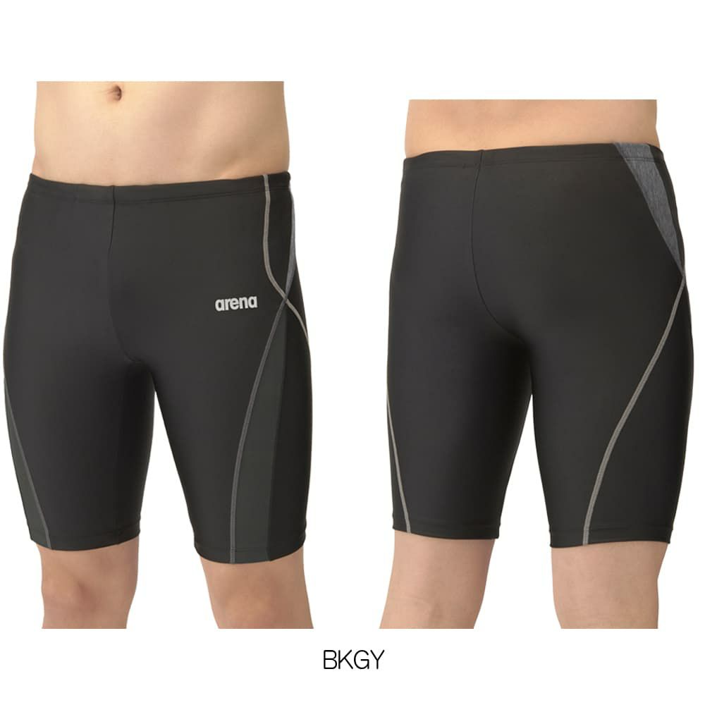 アリーナARENAフィットネス水着メンズフィットネススパッツハーフレッグ2025年秋冬モデルAS5SWF67M