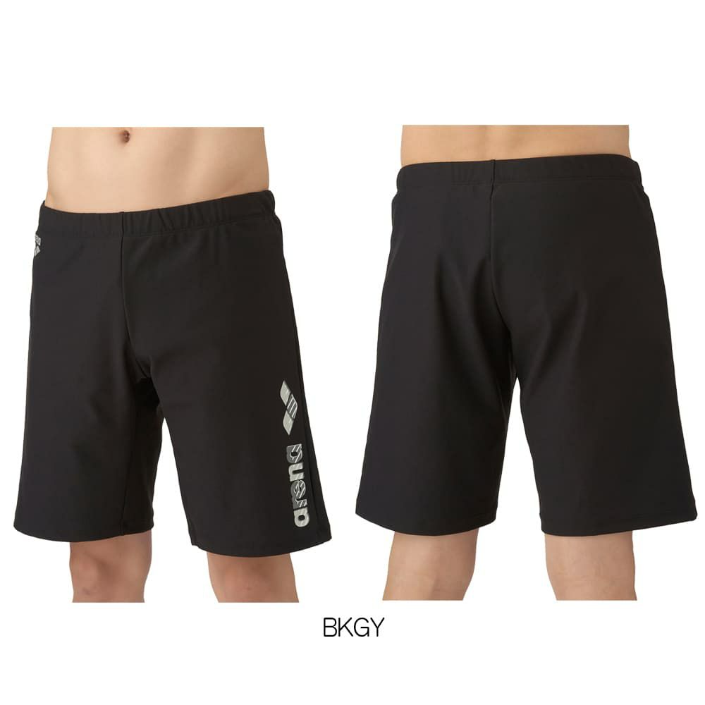 アリーナARENAフィットネス水着メンズフィットネススパッツハーフレッグ2025年秋冬モデルAS5FWF69M