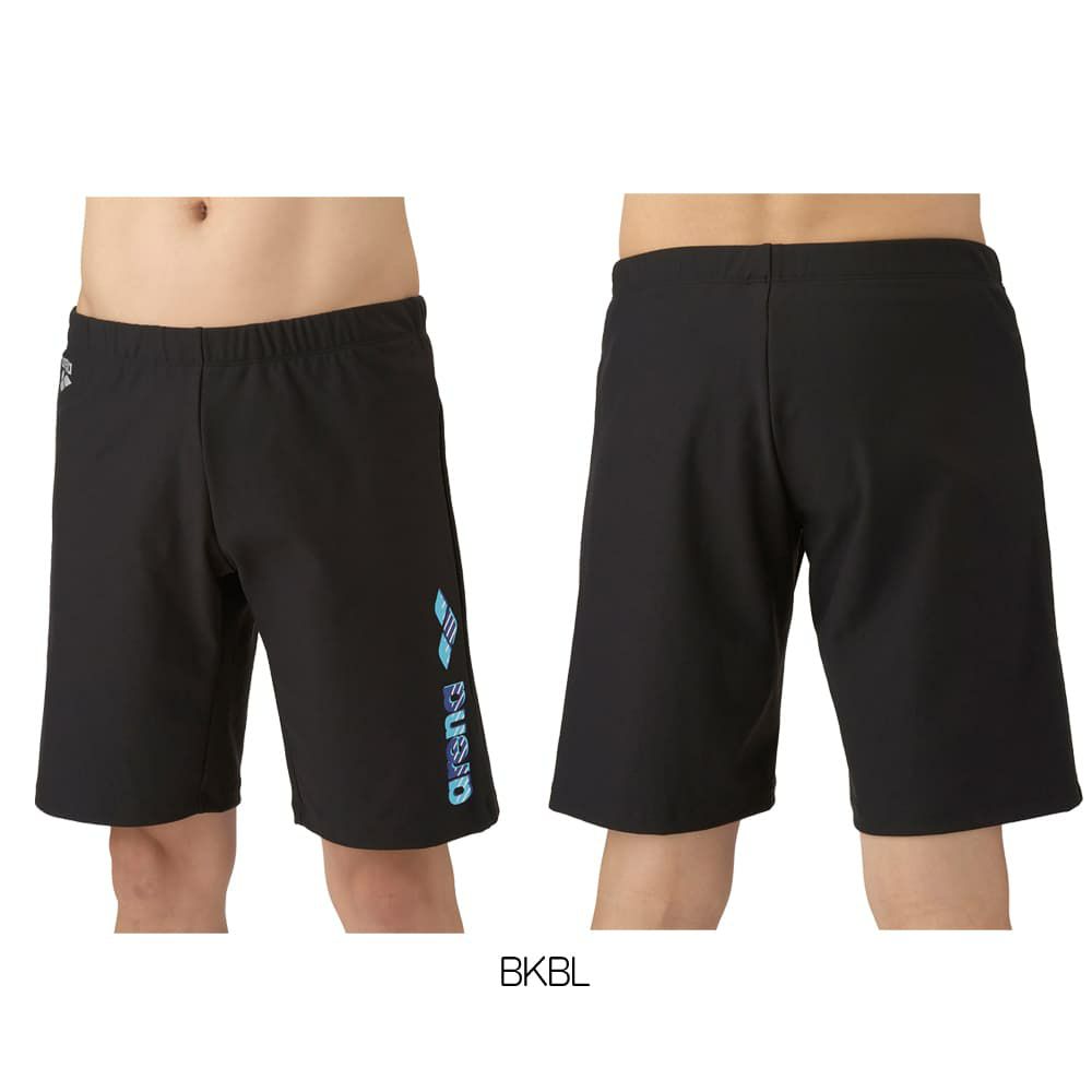 アリーナARENAフィットネス水着メンズフィットネススパッツハーフレッグ2025年秋冬モデルAS5FWF69M