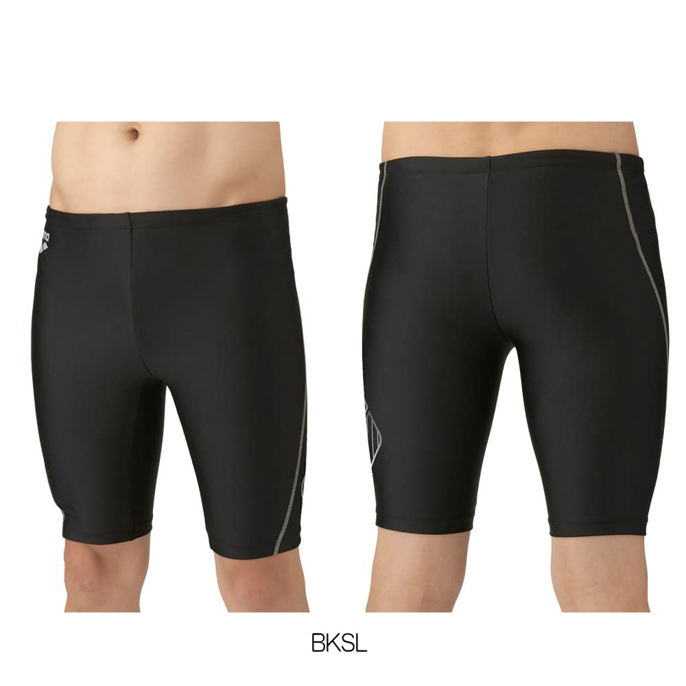 アリーナARENAフィットネス水着メンズフィットネススパッツハーフレッグ2025年秋冬モデルAS5FWF71M