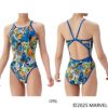 アリーナARENA競泳水着練習用水着レディーストレーニングワンピースオープンバックMARVELマーベルタフスーツ競泳練習水着2025年秋冬モデルAS5FWM50L